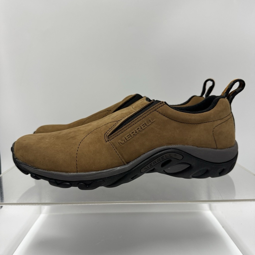 Merrell Nubuck Jungle Moc Brown J60832Z Slip On Shoes Men's Size 9